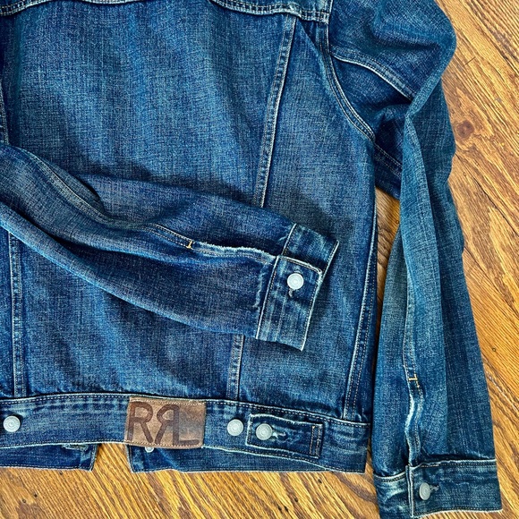 Ralph Lauren Men’s vintage blue jean jacket. Medium, good condition - Picture 3 of 5